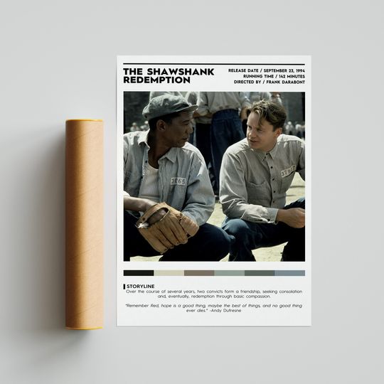 Discover The Shawshank Redemption Movie Poster