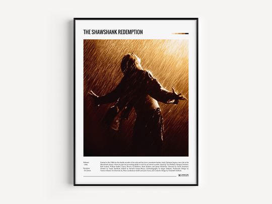 Discover The Shawshank Redemption Poster