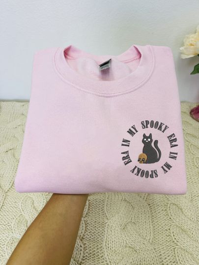 Discover Halloween Era Embroidered Sweatshirt