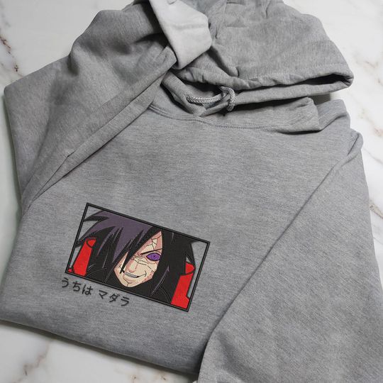 Discover Anime Embroidery Sweater, Embroidered Sweatshirt