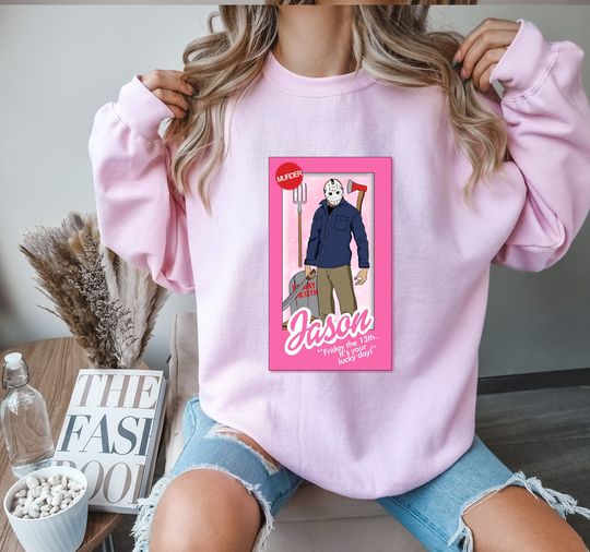 Discover Jason Barbie Sweatshirt, Horror Movie