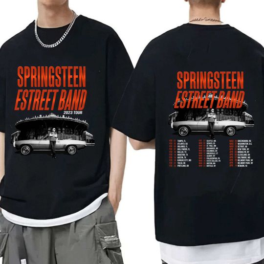 Discover Bruce Springsteen 2023 Tour Shirt, E Street Band Tour Shirt