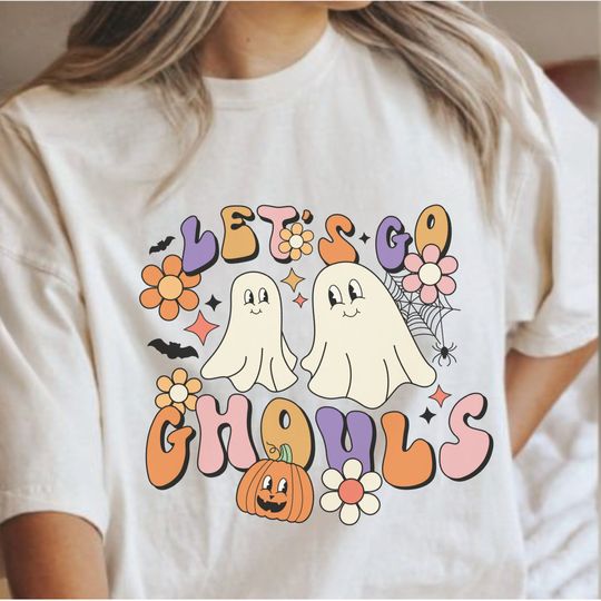 Discover Halloween Shirt, Let's Go Ghouls Shirt