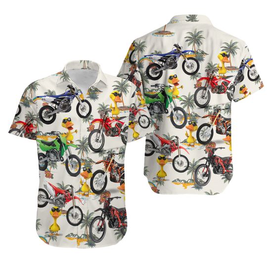 Discover Dirt bike Hawaiian Shirt, Motocross Hawaiian Shirt