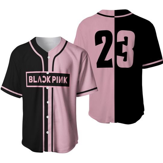 Discover Personalized Blackpink Logo Baseball Jersey