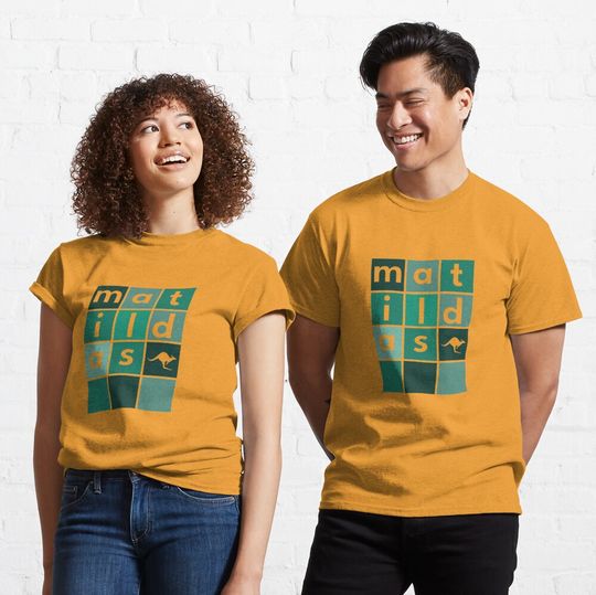 Discover Matildas squares design Classic T-Shirt