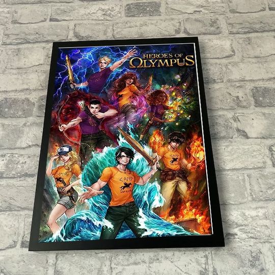 Discover Percy Jackson and The Olympians Art Poster