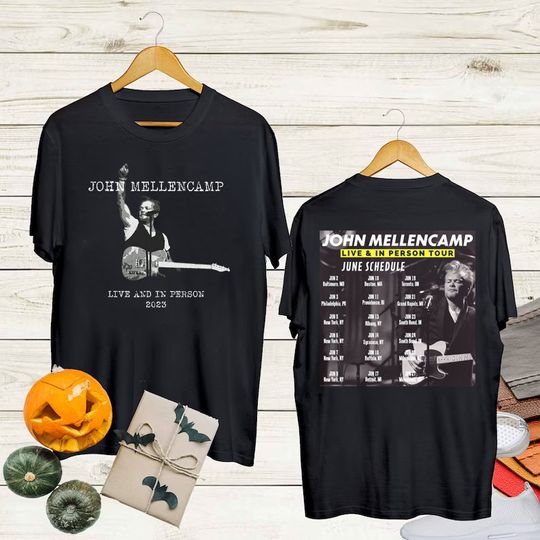 Discover John Mellencamp 2023 Tour Shirt, John Mellencamp Vintage Shirt