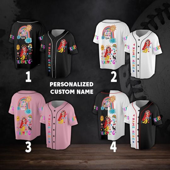 Discover Personalized Karol G Mana Sera Bonito Baseball Jersey