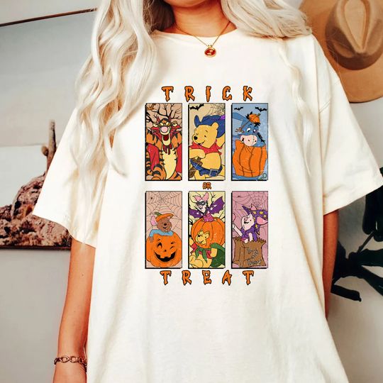 Discover Vintage Trick Or Treat Halloween Shirt