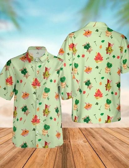 Discover Zelda Majora And Korok Hawaiian Shirt, Zelda Majora And Korok Hawaiian Shirt, Zelda items