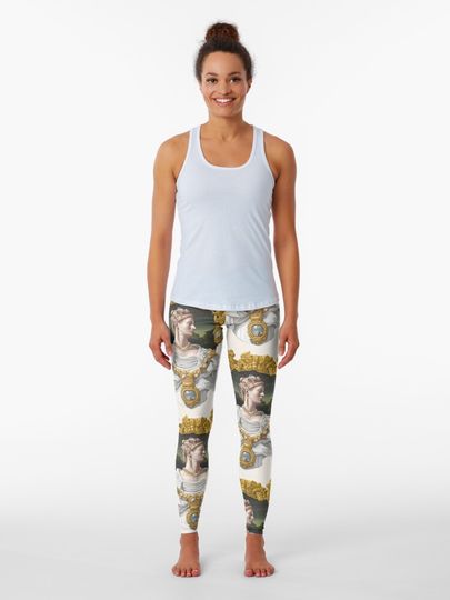 Discover Renaissance Queen Gold Antique  | Leggings