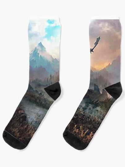Discover Dragon Mountain | Socks