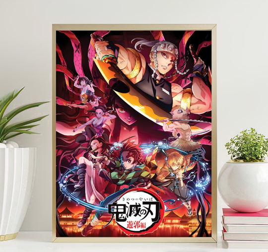 Discover demon entertainment district arc Premium Matte Vertical Poster