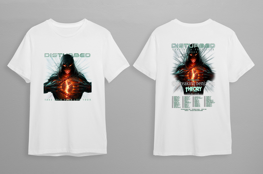 Discover Take Back Your Life World Tour Shirt - Disturbed Band Merchandise