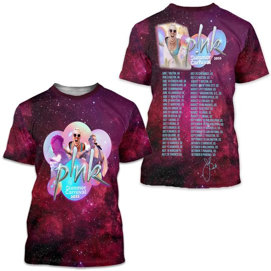 Discover Pink Summer Carnival 2023 3D Tshirt