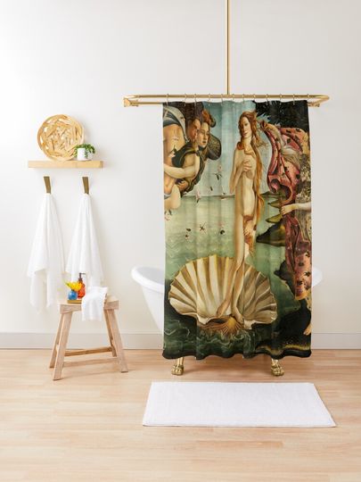 Discover The Birth of Venus by Botticelli | Shower Curtain