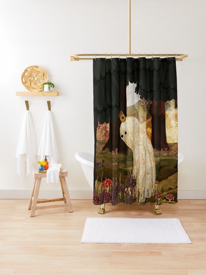 Discover The Mushroom King | Shower Curtain