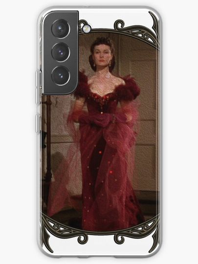 Discover Scarlett Red Dress | Samsung Galaxy Phone Case