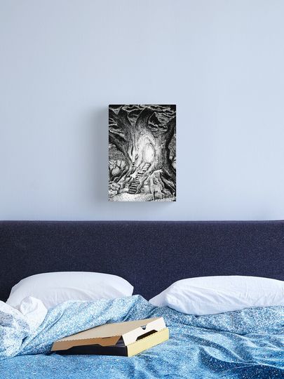 Discover The king in the tree | Canvas Print