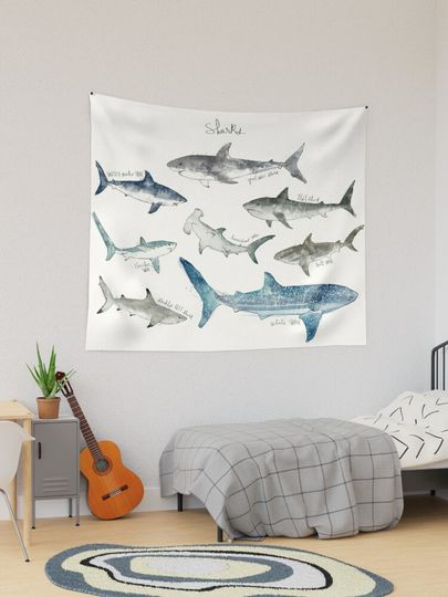 Discover Sharks - Landscape Format | Tapestry