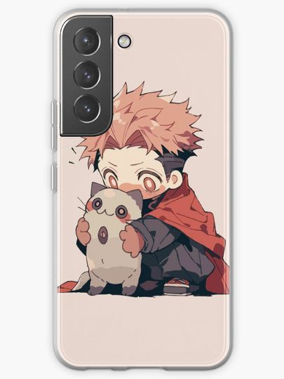 Discover Chibi Itadori Jujutsu Satoru | Samsung Galaxy Phone Case