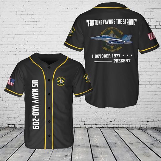 Discover US Navy Boeing EA-18G Growler of VAQ-209 Star Warriors Baseball Jersey