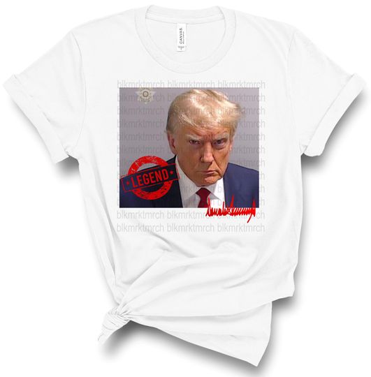 Discover Trump Mugshot - Legend - Trump 2024 - Fulton Co., GA Shirt