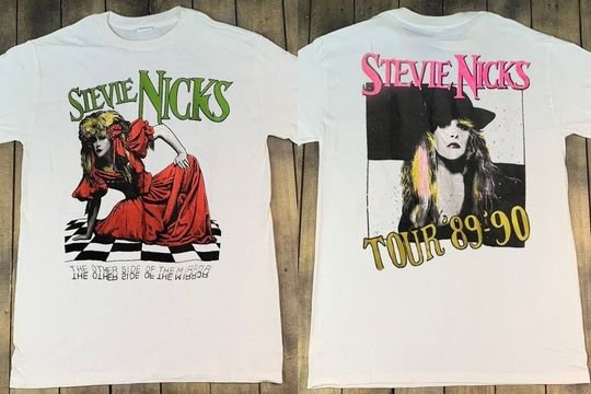 Discover Stevie Nicks Other Side of the Mirror Tour 1989-1990 T-Shirt