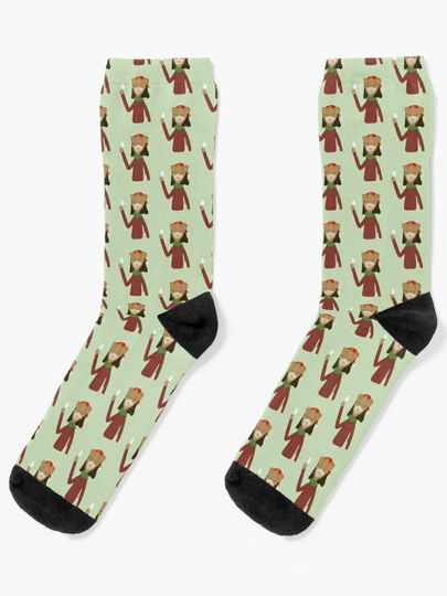 Discover Queen of the Children Kingdoms Christmas Ice-Cream Mess | Socks