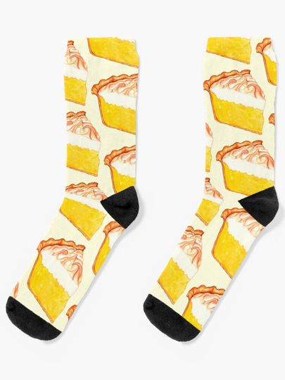 Discover Lemon Meringue Pie Pattern | Socks