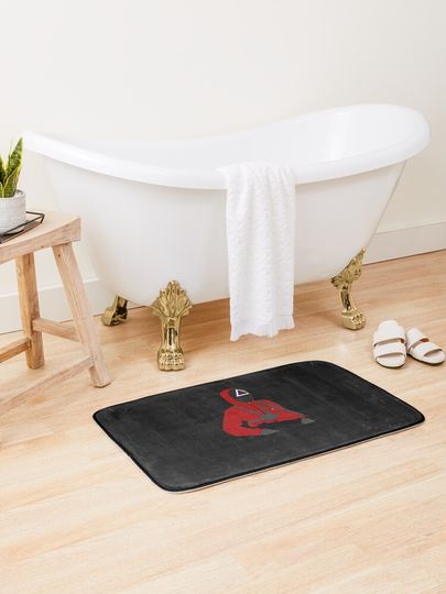 Discover Squid Cosplay stickers | Bath Mat