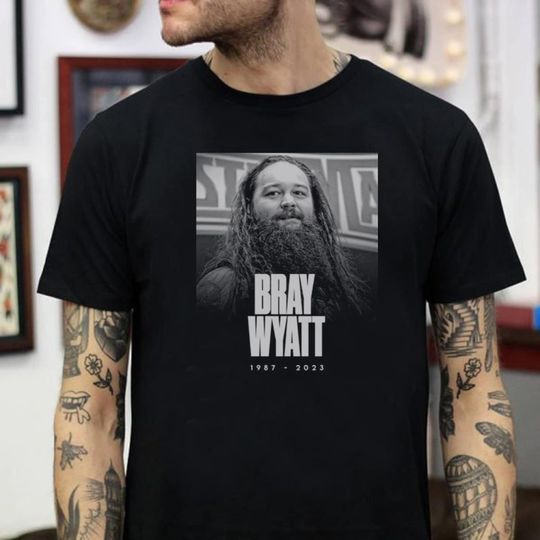 Discover Rip Bray Wyatt 1987 2023 Shirt, Bray Wyatt T-shirt, Let Me In Wrestling Bray Fiend T Shirt