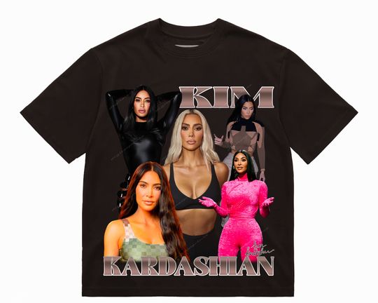 Discover Kim Kardashian Shirt, vintage hiphop Shirt