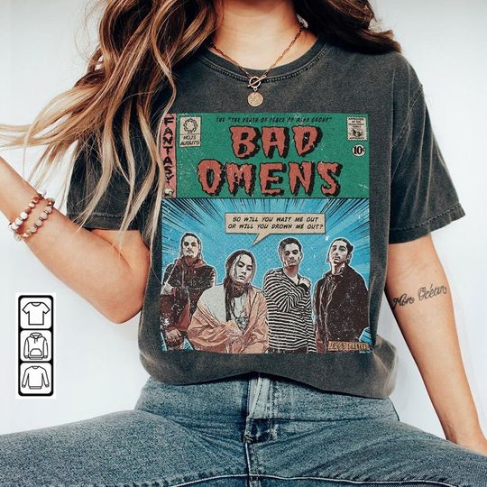 Discover Bad Omens Shirt, Vintage The Death Of Peace Of Mind Album