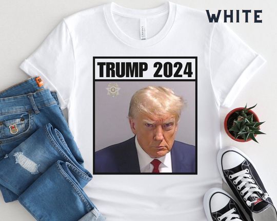 Discover Trump Mugshot Shirt, Trump 2024 Shirt, Republican Shirt, Democrat Shirt