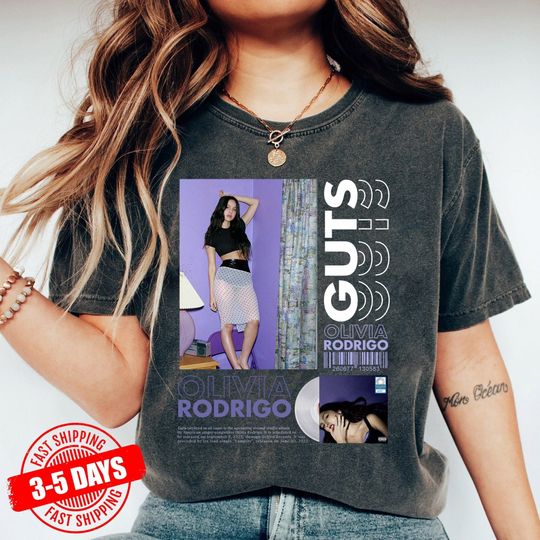 Discover Vintage Olivia Rodrigo Guts T-Shirt || Olivia Rodrigo Vampire 90s  Shirt