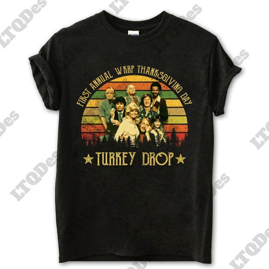 Discover First Annual Wkrp Thanksgiving Day Vintage T-Shirt