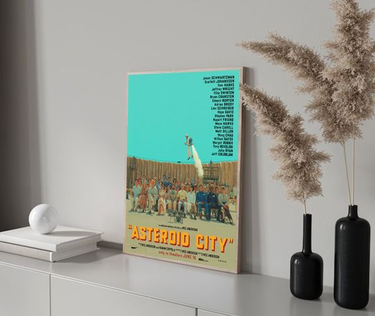 Discover Asteroid City Poster Is Where's Waldo of Huge Movie Stars Poster