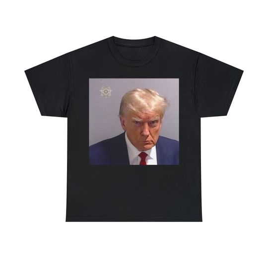 Discover CLASSIC Donald Trump Fulton County Georgia Mugshot T shirt - Trump 2024
