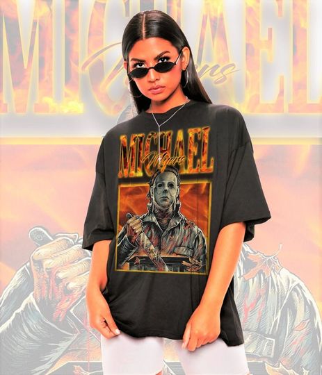 Discover Vintage Michael Myers Shirt, Michael Myers T-shirt, Horror Shirt