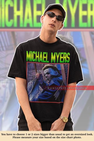 Discover MICHAEL MYERS Vintage Shirt, Michael Myers Horror Tee, Michael Myers Halloween Shirt