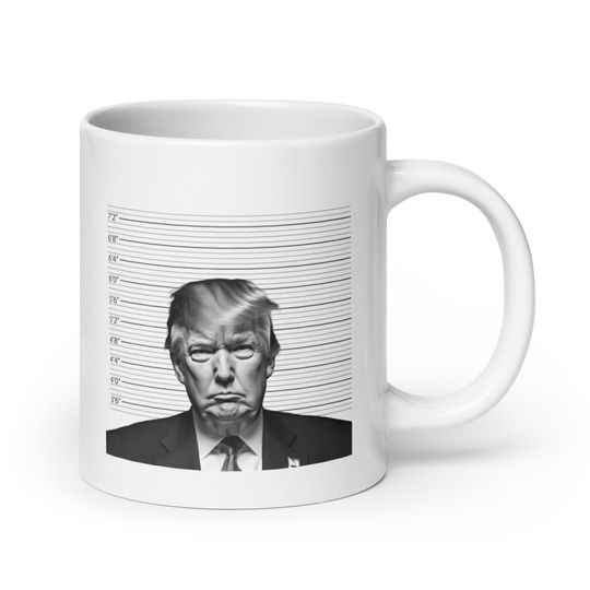 Discover Donald Trump Mugshot Mug 2023