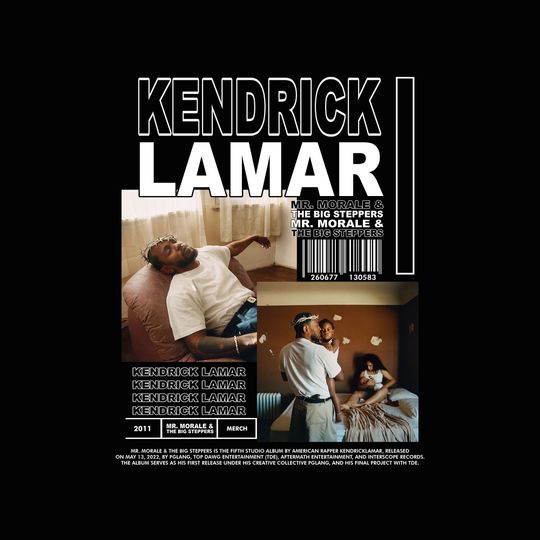 Discover Vintage Kendrick Lamar T-Shirt, Kendrick Lamar Mr. Morale & The Big Steppers Shirt