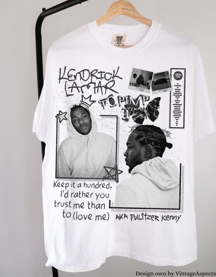 Discover Kendrick Lamar Vintage Shirt, Kendrick Lamar hip hop rapper shirt