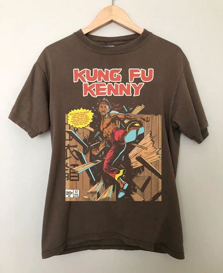 Discover Vintage Kung Fu Kenny Tee, Kendrick Lamar Shirt, Kendrick Lamar Merch