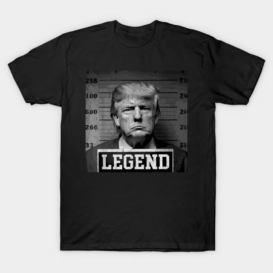 Discover Trump 2024 Mugshot President Legend - Trump Mugshot - T-Shirt