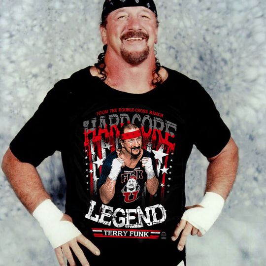 Discover Terry Funk Hardcore Legend T-Shirt