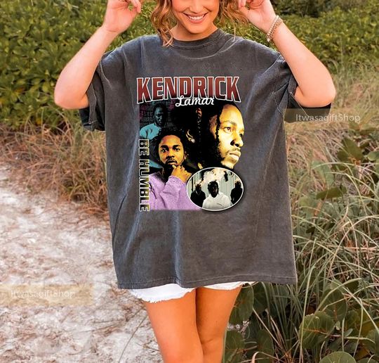 Discover Kendrick Lamar Vintage Rap Tee, Kendrick Lamar Rap Hip Hop Shirt