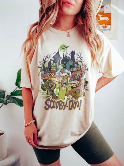 Discover Vintage Scooby Doo Shirt, Scooby Doo Halloween Shirt, Halloween Shirt